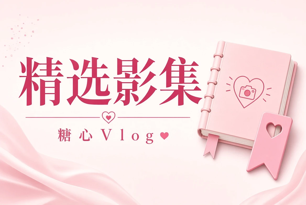 糖心Vlog 影集架主题封面